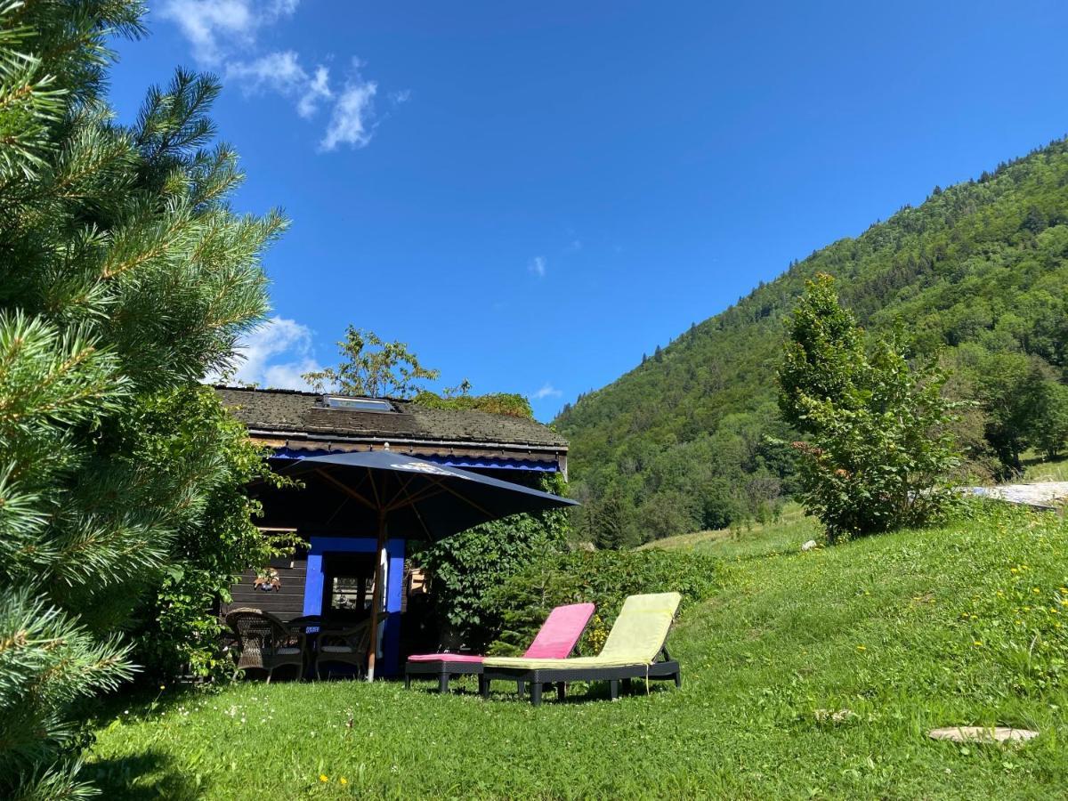 Micro-Lodge, Le Petit Nid D'Amour Montriond Exteriör bild