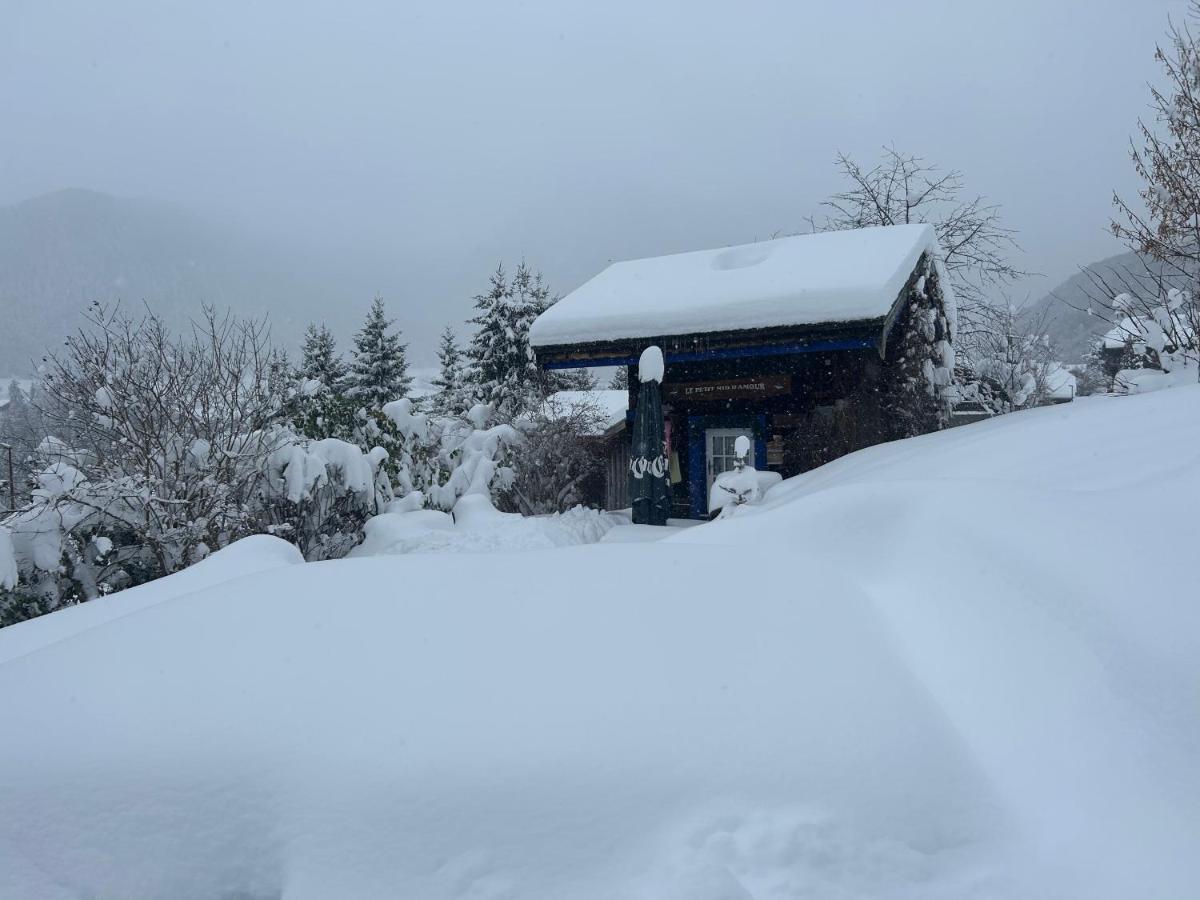 Micro-Lodge, Le Petit Nid D'Amour Montriond Exteriör bild