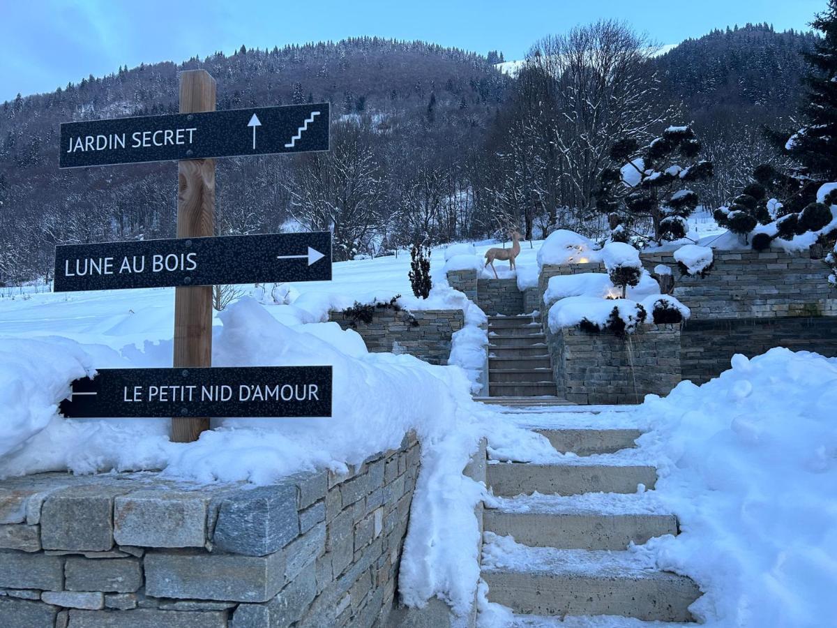 Micro-Lodge, Le Petit Nid D'Amour Montriond Exteriör bild